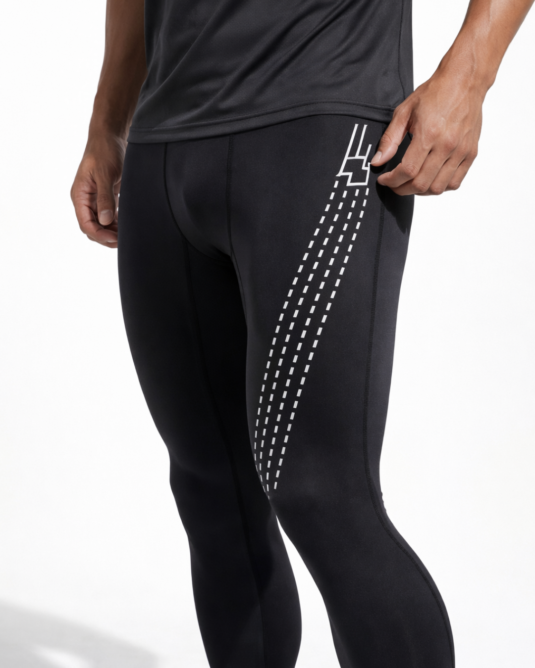 Ankle Length Compression Tights — Men (WITHOUT Kinetic-Lock™)