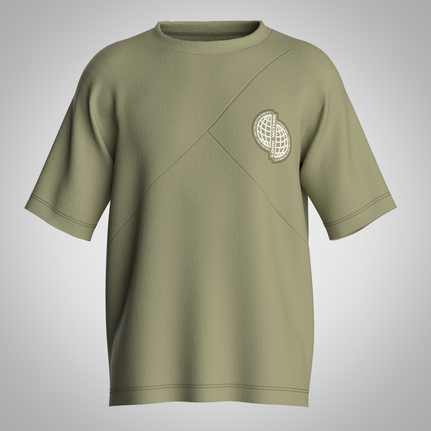 OVERSIZED_TOP_Green_Custom_View_1 Zoda.sg